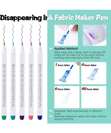 Swpeet 32Pcs Professional Sewing Tools Kit with Tailor's Chalk, Sewing Mark Pencil, and Fabric Marker Pen - 10 Color Options for Precision Sewing Marking - Buy Online on SooperMarket.com