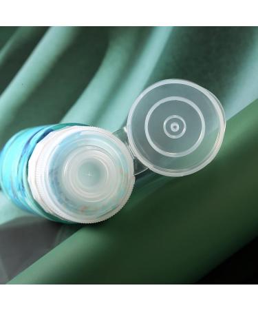 Gemice Travel Bottles Set - TSA Approved Leak-Proof 85ml BPA-Free Containers for Shampoo & Lotion - Travel Accessories (4 pcs) - Turquoise - Buy Online on SooperMarket.com