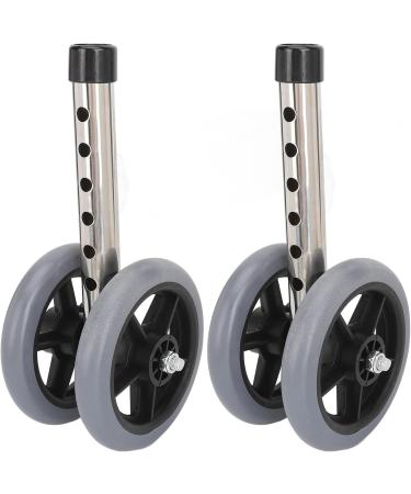 2 Pcs Walker Replacement Wheel Legs Walking Aid Accessories Wheels Elderly Tire Wheel Tire Tire Replacement Wheels - Buy Online on SooperMarket.com
