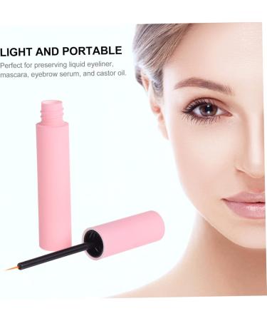 Gogogmee 10 Pcs Eyelash Brush Empty Tube Eye Liner Mascara Tube with Empty Mascara Tube Fan Wand Plastic - Buy Online on SooperMarket.com