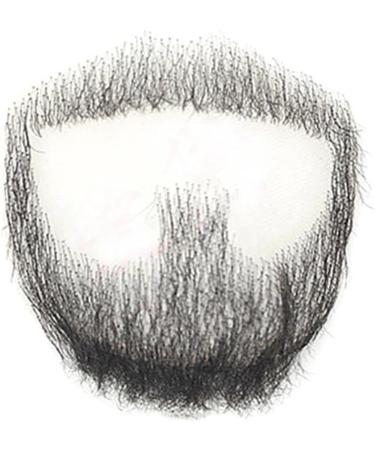 Remeehi Men's Hand-Made Black Goatee Beard - Costume Pretend Fake Mustache for a Stylish Look - Buy Online on SooperMarket.com