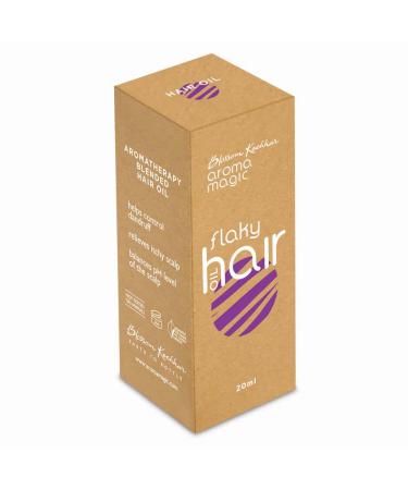 Aroma Magic Flaky Hair Oil | Tea Tree & Jojoba | Nourishing Anti-Dandruff Scalp & Hair Strengthening Oil | 0.68 Fl Oz (20ml) - International Shipping Available - Buy Online on SooperMarket.com