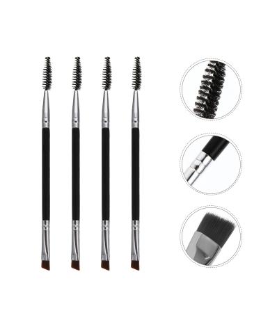 6pcs Eyebrow Brush Set - Eyebrow Spoolie Angled Brush & Mascara Grooming Tool for Perfect Eyebrows | Shop Internationally - Buy Online on SooperMarket.com