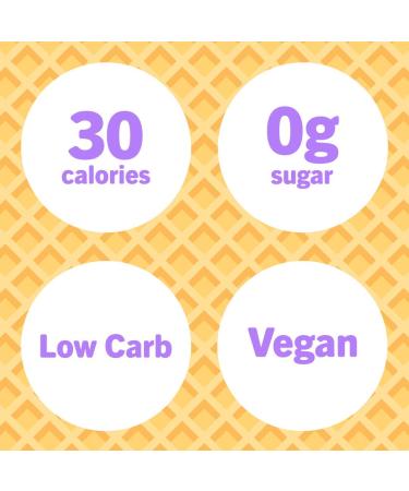 ENLIGHTENED Sugar-Free Ice Cream Cones | Vegan, Low Calorie (30), Low Carb (Net 3g) - 12 Pack - Buy Online on SooperMarket.com