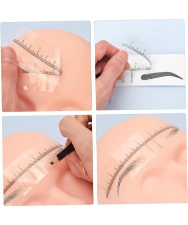 Gogogmee 10pcs Brow Makeup Supplies Eyebrow Stencils Older Women Eyebrow Kit Women Brow Shaping Stencil Pvc - Buy Online on SooperMarket.com