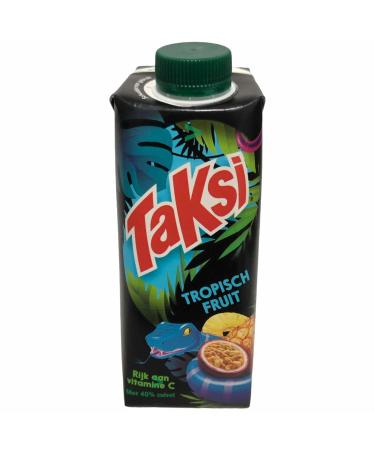 Taxi Tropical Fruit Drink - Exciting 12x300ml Pack | International Shipping Available - Buy Online on SooperMarket.com