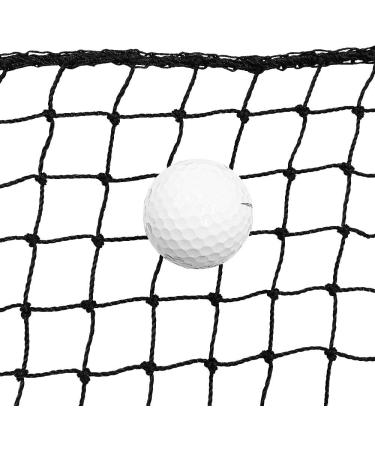 High Impact Heavy Duty Golf Netting for Hitting, Driving, and Chipping | 10 X 10 Black Net with Carabiners - Buy Online on SooperMarket.com
