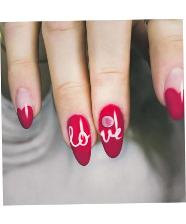 FRCOLOR 100 Pcs Christmas Nail Art Nail Art Supplies Heart Ornament Christmas Stickers Nail Patch Sugar Sprinkles Xmas Nail Slices Resin Nail Art Women Nail Stickers Decor 3d Piece Candy - Buy Online on SooperMarket.com