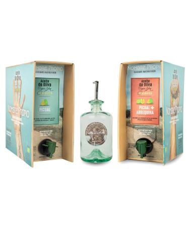Nombre Propio Native Olive Oil Extra Eco Arbequina + Picual |BAG-in-Box format 3L |Evoo Arbequina |Evoo Picual |Olive oil 6 liters |3L Picual & 3l Picual +Arbequina Picual & Picual +Arbequina 6l