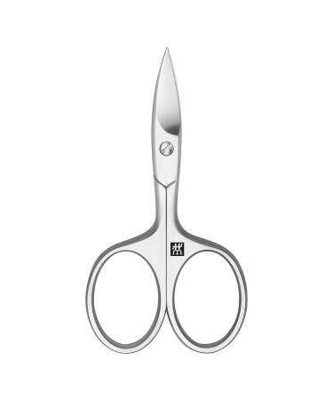 ZWILLING nail scissors for finger and toenails sharp cut and durable made of stainless steel matt premium 90 mm silver