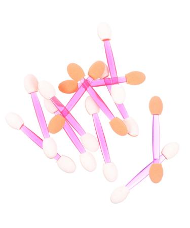 MAGICLULU 80pcs Brush Makeup Sponges Eyeshadow Disposable Cosmetic Sponge Head Heads Dual Shadow