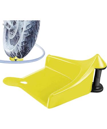 Samuliy Hose Guide for Car Wash Anti-Friction Washer Hose Protection for Garden Watering - Avoid Snagging Stucking Under Tire or Wheels for Agriculture Car Washing Gardening Yellow - Buy Online on SooperMarket.com