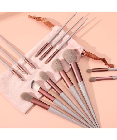 Dajidafu Stand Out Vibrant And Stylish Beauty Brush Set Makeup Lovers Plastic Portable Makeup Brush Set Powder Blusher Brush Cheese yellow - Buy Online on SooperMarket.com