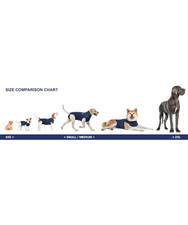 MPS Medical Pet Shirt for Medium+ Dogs - Blue | Quality Recovery Wear for Pets - Buy Online on SooperMarket.com