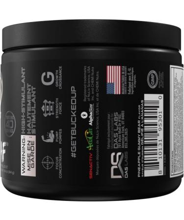 BUCKED UP Woke AF - High Stimulant Pre-Workout- Prolonged Energy & Next Level Focus Without Side-Effects - ZERO SUGAR - ZERO CALORIE - CREATINE FREE (20 Serve White Gummy Deer) White Gummy Deer 20 Serve - Buy Online on SooperMarket.com