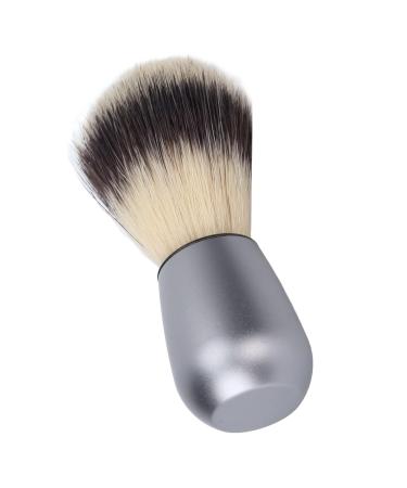 Portable Hair Shaving Brush - Soft Synthetic Razor Foam Brush with Metal Handle for Men | Travel & Salon Essential - Buy Online on SooperMarket.com