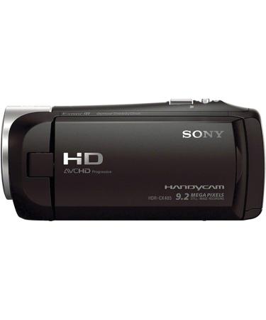 Sony HDR-CX405 HD Handycam Bundle with 128GB Memory, LED Video Light, U Grip Stabilizing Handle, Steady GripPod, and Case - 26pc Kit - Buy Online on SooperMarket.com