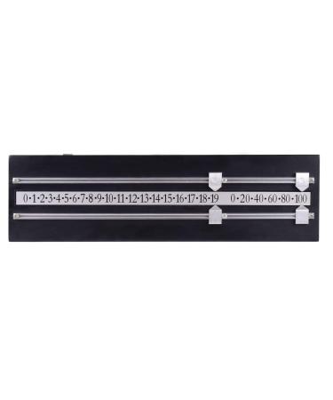 CROWN ME Billiard Socreboard Black