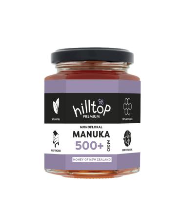 Hilltop Honey - Manuka MGO 500+ - Monofloral - New Zealand - 225g 500MGO