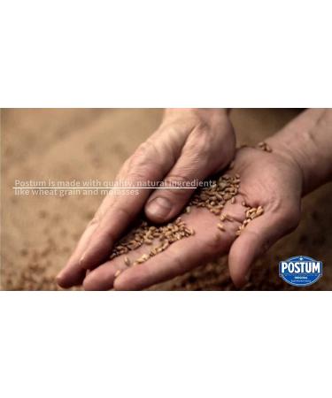 Postum Wheat Bran & Molasses Coffee Substitute - 8oz | Natural Blend Caffeine-Free Coffee Alternative for Breakfast | Tasty, Rich, and Healthy - Gourmet Pantry Pack | Original Flavor - 1 Pack - Buy Online on SooperMarket.com