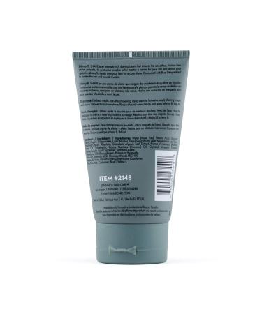 JOHNNY B. Professional Men's Shave Cream 3.3 oz - Premium Shaving Cream for Smooth Irritation-Free Shaving | Buy Internationally Online - Buy Online on SooperMarket.com