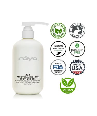 Raya Aloe Vera and Herbs Soothing Gel | Effective Moisturizer for Face & Body | Relieves Dry Chapped & Irritated Skin - Shop Internationally - Buy Online on SooperMarket.com