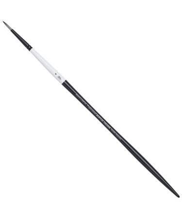 Winsor & Newton Artists' Acrylic Brush, Size 4, Round #4 Round