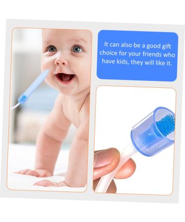 Healvian 9 Sets Nasal Aspirator Filter Cotton - Baby Nose Cleaner Sponge - Hygiene Filters for Baby Nose Cleaning - Suction Tool - Blue (2x0.9x0.9cm) - Pack of 3 - Buy Online on SooperMarket.com