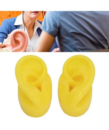 Kadimendium Reused Ear Mould 2PCS - Waterproof Silicone Ear Model for Acupuncture Practice - Buy Online on SooperMarket.com