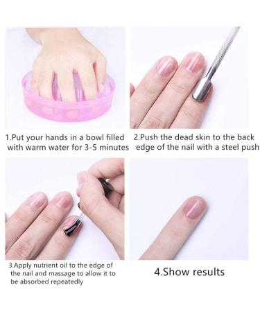 Shop LATRAT 3-Piece Manicure Tools Set - Soaking Bowls & Rectangle Spa Hand Care for Perfect Nails - Buy Online on SooperMarket.com