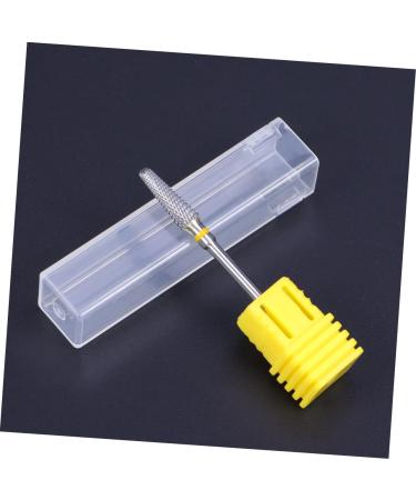 Beavorty Remove Dead Skin 3pcs nails drill bits nail grinding head nail drill bits manicure set Polish Nail mediumx3pcs Yellowx3pcs - Buy Online on SooperMarket.com