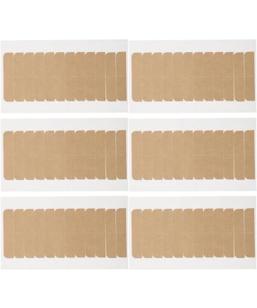 FOMIYES 6 Sheets Double-sided Tape Hair Bands Toupee Double Sided Tape Hair Ribbon Hair Extensions Tape Scalp Tape Extension Tape Double Sided Tape for Extensions Wig Suite Adhesive