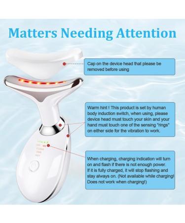 INTENSO 7 Color Face & Neck Massager - Anti-Aging Facial Device for Skin Care & Wrinkle Reduction - Buy Online on SooperMarket.com