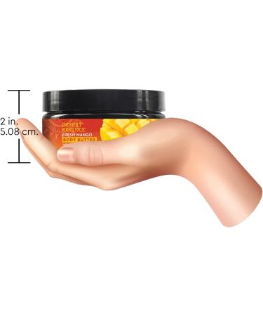 Buy Desert Essence Fresh Mango Body Butter 7.5oz | Hyaluronic Acid & Coffee Oil | Deeply Moisturizing Nourishing Antioxidant Blend - Buy Online on SooperMarket.com