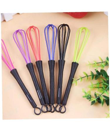 Hotaden Professional Random Color Plastic Salon Hairdressing Dye Cream Whisk Hair Mixer Barber Stirrer Hair Styling