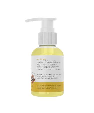 Calendula Face Cleanser - Soothing Facial Wash for Acne & Sensitive Skin with Hyaluronic Acid - 4 Fl Oz - International Shipping Available - Buy Online on SooperMarket.com
