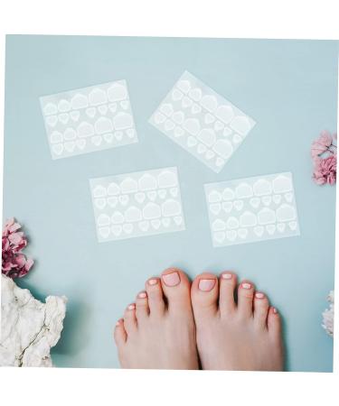 Gogogmee 20 Sheets Nail Stickers for Nail Art False Toenails for Big Toe Nail Adhesive Tabs Nail Glue Tabs Press on Sticky Tabs Sticky Nail Tabs Glue on Nails Medium Length Nail Sticky Tabs - Buy Online on SooperMarket.com