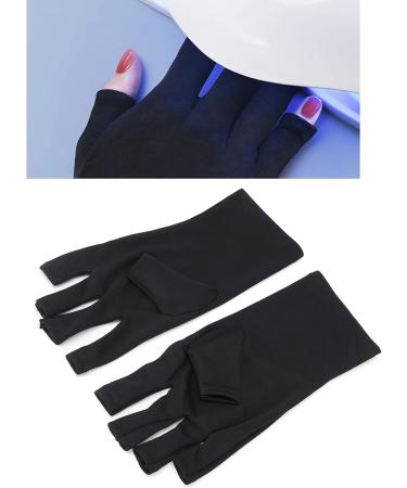 Anti UV Glove LED Nail Art Curing Lamp UV Protection Glove Nail Art Skin Care Glove 1 Pair (CaCaCook86bx3uwm40-11) - Buy Online on SooperMarket.com