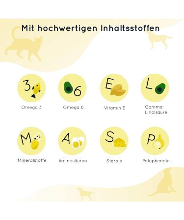 Organic Coconut Oil for Dogs & Cats - 100ml Cold-Pressed 100% Organic Rich in Omega 3 & 6 Barf Oil from Germany - DE- KO-060 - Buy Online on SooperMarket.com
