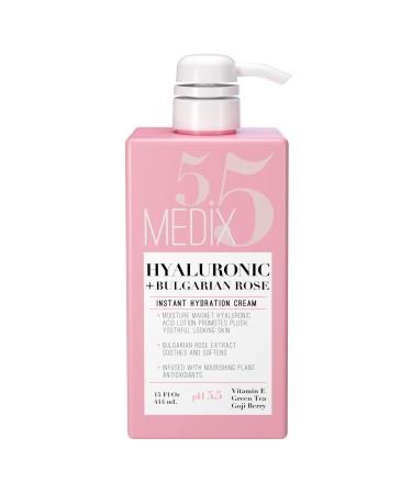 Medix 5.5 Hyaluronic + Bulgarian Rose Instant Hydration Cream 15 fl oz (444 ml)