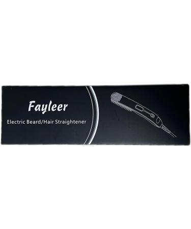 Fayler Bart Gl tteisen Beard Straightener | Beard Glades for Men | 6 Adjustable Temperatures LCD Display Smooth & Style Your Beard! - Buy Online on SooperMarket.com