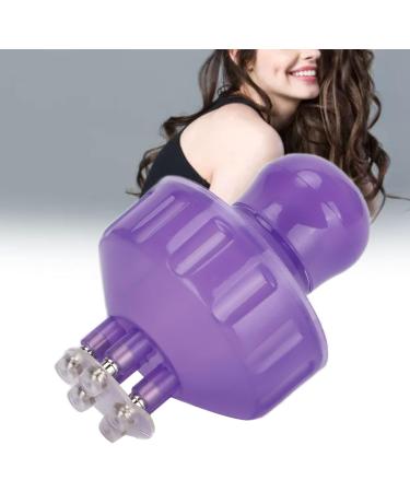 KUIKUI Portable Scalp Applicator Hair Scalp Massaging Brush with Scale for Thinning Hair Hair Loss - Purple - Buy Online on SooperMarket.com