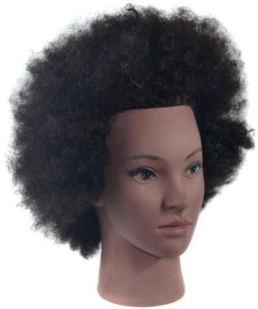 Tailor puppet female adjustable hairdresser training head hair shop window puppet cosmetics manicin head tailor bust stand (color: black) black