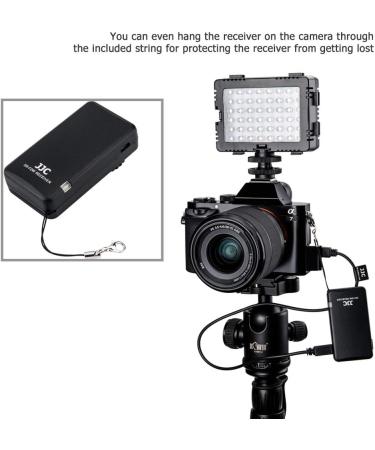JJC RMT-VP1K Wireless Remote Control for Sony ZV-1 A7IV A7R V IV A7SIII A9 & More - Compatible with A6000 A6100 A6300 A6400 A6600 RX100 VII VA V FDR-AX33 AX43 AX53 AX100 AX700 HDR-CX405 CX440 CX455 CX675 CX900 - Shop Now! - Buy Online on SooperMarket.com