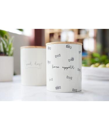Pearhead Pet Feeding Set: Dog and Cat Bowl, Treat Jar, Holiday Home Decor, Mat & Accessories - Buy Online on SooperMarket.com