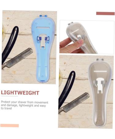 Plafope 2-Pack Razor Storage Box | Organizer for Electric & Manual Shavers | Ideal for Travel & Home Use - Buy Online on SooperMarket.com