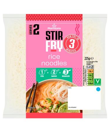 Morrisons Stir Fry Rice Noodles 225g