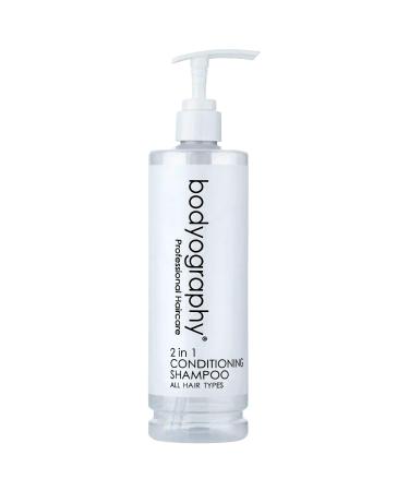 Bodyography Blanc 2 in 1 Shampoo and Conditioner - Hair Cleansing and Conditioning for Women and Men