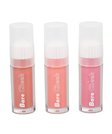 Face Liquid Blush Ductility 3pcs Face Liquid Blusher Long Lasting 3g for Female for Travel