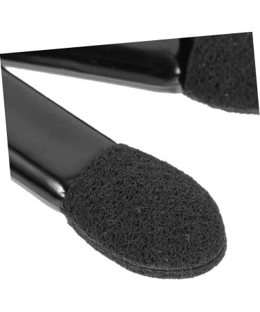 Healeved 400 Pcs Mini Eyeshadow Swab Eyelash Spoolie Eyeshadow Lip Balm Brush Black Plastic - Buy Online on SooperMarket.com